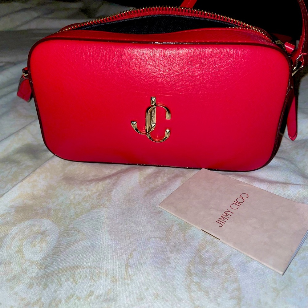 Authentic Jimmy Choo Hale crossbody
